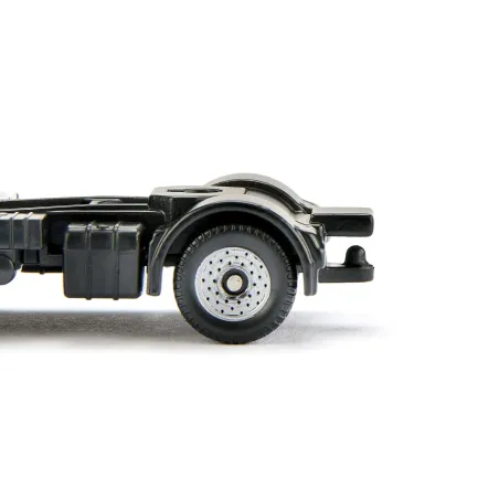 Camión MAN con excavadora de juguete Siku a escala 1:87 en metal y plástico