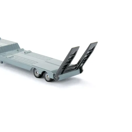 Camión MAN con excavadora de juguete Siku a escala 1:87 en metal y plástico