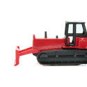 Camión MAN con excavadora de juguete Siku a escala 1:87 en metal y plástico