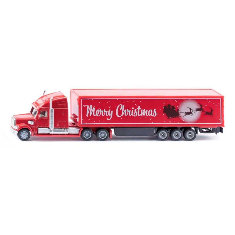 Camión navideño Freightliner