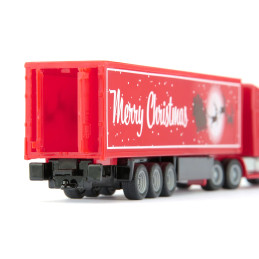 Camión navideño Freightliner