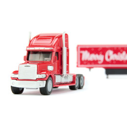 Camión navideño Freightliner