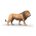 Figura de juguete de león africano Schleich pintada a mano con detalles realistas