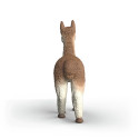 Figura de alpaca de juguete Schleich pintada a mano para coleccionistas y niños.