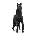 Figura de juguete de caballo lusitano Schleich pintado a mano en pose dinámica