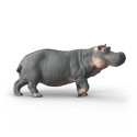 Figura de juguete de hipopótamo Schleich realista para juego educativo infantil