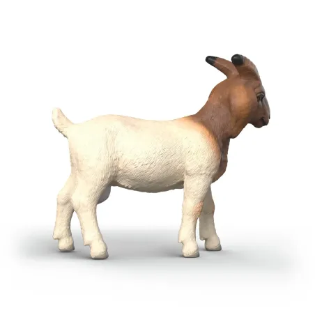 Figura de juguete de cabra bóer realista de Schleich para coleccionar y jugar.