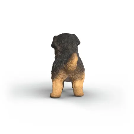 Figura de cachorro de pastor alemán Schleich realista para coleccionistas y juego infantil.
