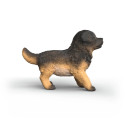 Cachorro de pastor alemán de juguete Schleich, figura realista en miniatura para coleccionar.