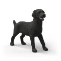 Figura de juguete realista de Labrador Retriever hembra negra de Schleich.