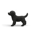 Figura de juguete de cachorro de Labrador Retriever negro marca Schleich