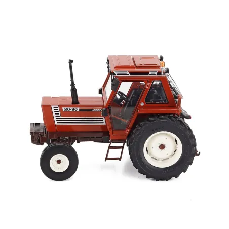 Réplica a escala 1:32 del tractor Fiat 80-90 2wd con cabina Superconfort de ROS.