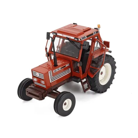 Réplica a escala 1:32 del tractor Fiat 80-90 2wd con cabina Superconfort de ROS.