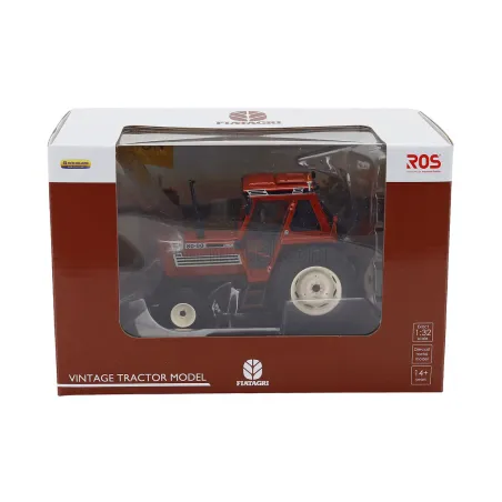 Réplica a escala 1:32 del tractor Fiat 80-90 2wd con cabina Superconfort de ROS.