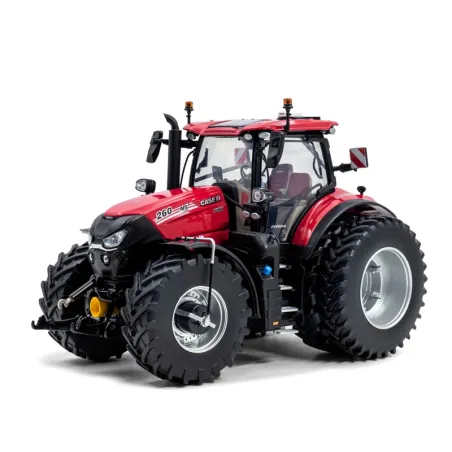 Tractor Case-IH Puma 260 CVXDrive a escala 1:32 con ruedas traseras dobles y sistema de inflado de neumáticos.