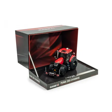Réplica a escala 1:32 del tractor Case IH Puma 260 CVX Drive de Universal Hobbies para coleccionistas.