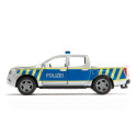Policía Nissan Navara | Pick-up metal 106x38x40 mm