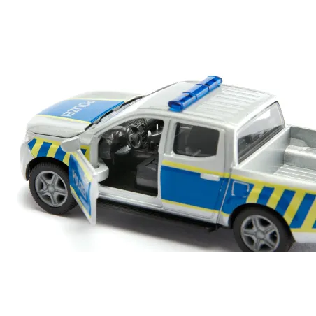 Policía Nissan Navara | Pick-up metal 106x38x40 mm