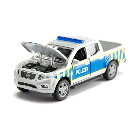 Policía Nissan Navara | Pick-up metal 106x38x40 mm