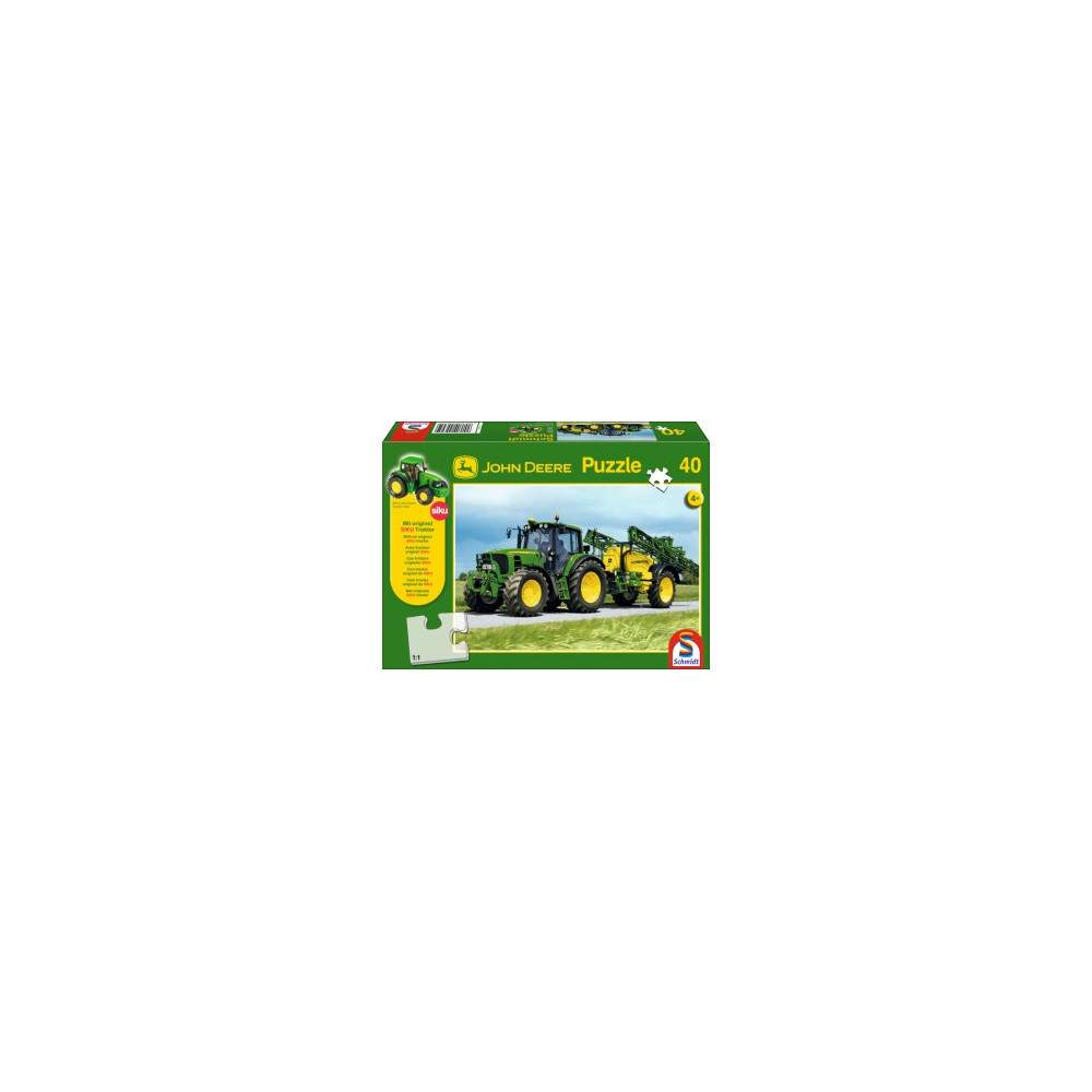 John Deere 6630 con el campo pulverizador puzzle