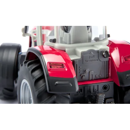Tractor a escala 1:32 Massey Ferguson 9S con control Bluetooth y faros LED