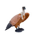 Figura realista de buitre leonado pintada a mano para coleccionistas y amantes de las aves.