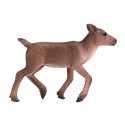 Figura detallada de cría de reno Mojo, miniatura realista para coleccionistas y juego educativo.