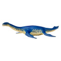 Figura detallada de Cryptoclidus pintada a mano, réplica realista del reptil marino prehistórico del Jurásico.