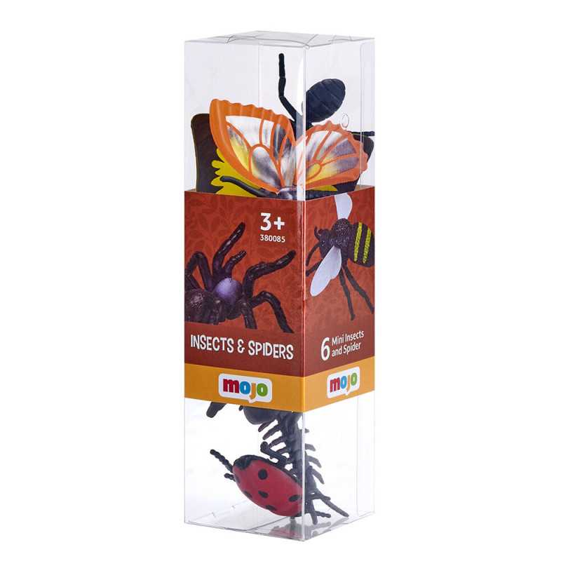Tubo Animales Mini Insectos 6 piezas surtidos