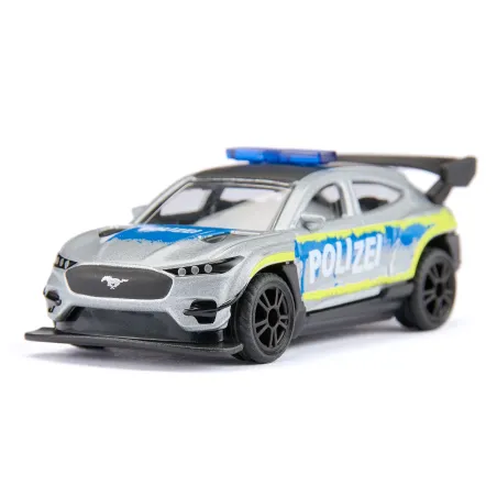 Coche de policía de juguete Ford Mustang Mach-E 1400 personalizado de Siku.