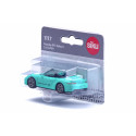 Miniatura de juguete Porsche 911 Turbo S Cabriolet de SIKU en metal y plástico.