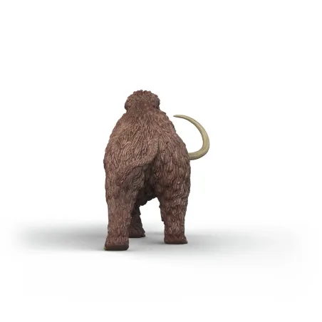 Figura realista de mamut de juguete Schleich con colmillos y pelaje detallado