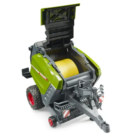 Empacadora de balas redondas Fendt Rotana 180V de juguete Bruder a escala 1:16