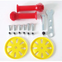 Kit de montaje original Rolly Toys para reparar y fijar la carretilla de juguete infantil.