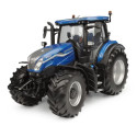 Tractor a escala 1:32 New Holland T7.225 Blue Power de metal para coleccionistas.