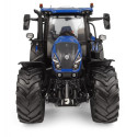 Réplica a escala 1:32 del tractor New Holland T7.210 Dynamic Blue 2026 en metal azul.