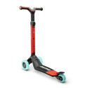 Patinete infantil plegable BERG Nexo rojo con luces LED y plataforma magnética