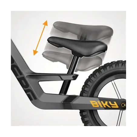 Freno de mano blanco ergonómico para bicicleta infantil BERG Cross