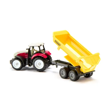Steyr con remolque Krampe | Maqueta agrícola basculante