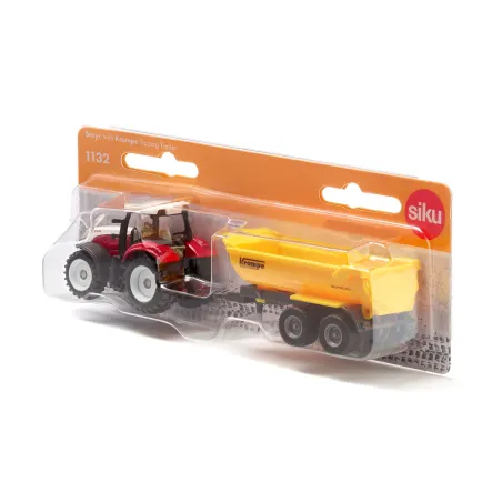 Steyr con remolque Krampe | Maqueta agrícola basculante