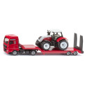 Camión miniatura MAN con Steyr Siku escala 1:87 de metal y plástico resistente