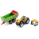 JCB con Strautmann Universalstreuer
