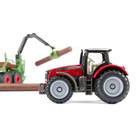 Massey Ferguson con colgador forstanhänger