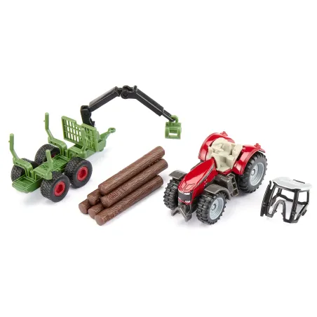Massey Ferguson con colgador forstanhänger
