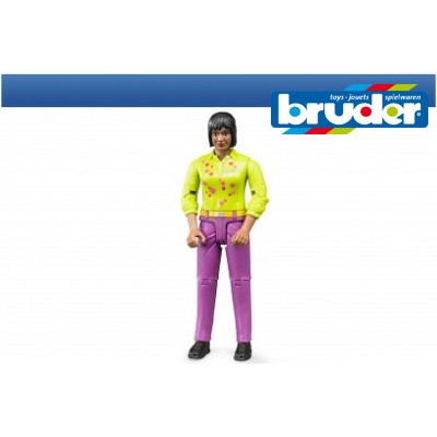 Mujer de piel morena - escala 1:16