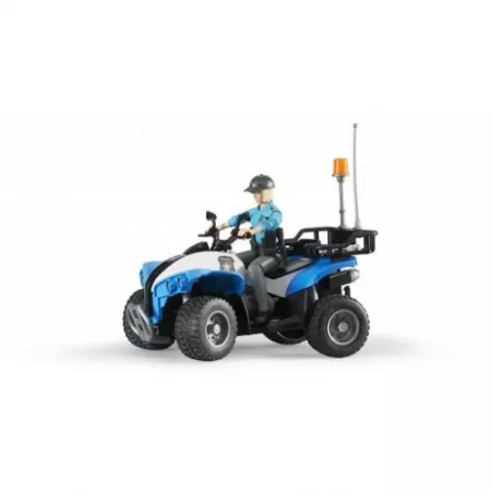 Quad con Policia - escala 1:16