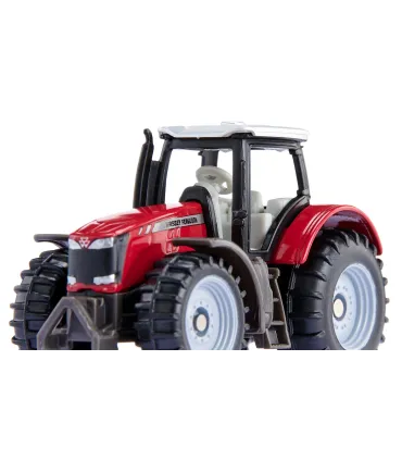Massey Ferguson | Tractor agrícola rojo con enganche