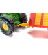 Tractor John Deere con remolque en Blister