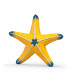 Estrella de mar que cambia de color