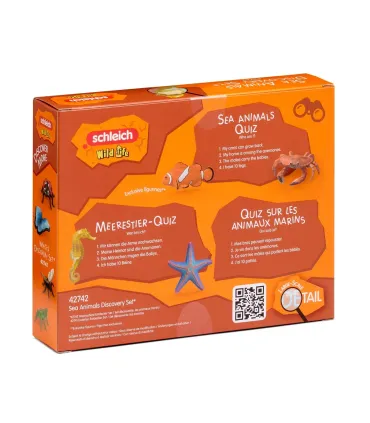 Set de exploradores de animales marinos